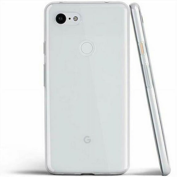 For Google Pixel 3a XL Case, Clear TPU Shockproof Protective Cover Armor, Shock Adsorption, Drop Protection, Lifetime Protection