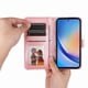 thumbnail image 3 of Funda tipo cartera GANGXUN para Samsung Galaxy A35 , diseño girasol, cuero PU, soporte, cierre magnético, tarjetero, 3 of 5