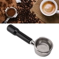 thumbnail image 1 of Portafiltro Para Hacer Café De Acero Inoxidable Con Agarre Cómodo Y Doble Oreja, Para BABY, ESPRESSO DELUXE, EVOL UTION Con Diseño Sin Fondo Y Material De Primera, 1 of 7