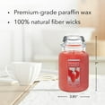 thumbnail image 5 of Yankee Candle White Strawberry Bellini - 22 oz Original Large Jar Scented Candle, 5 of 6