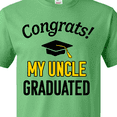 thumbnail image 4 of Inktastic Congrats My Uncle Graduated with cap T-Shirt, 4 of 5