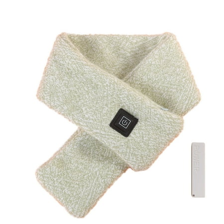 

Dadaria Fall Scarf USB Heated Scarf Heating Scarf USB Smart Charging Neck And Shoulder Scarfs For Men And Women With Power Bank Green Women