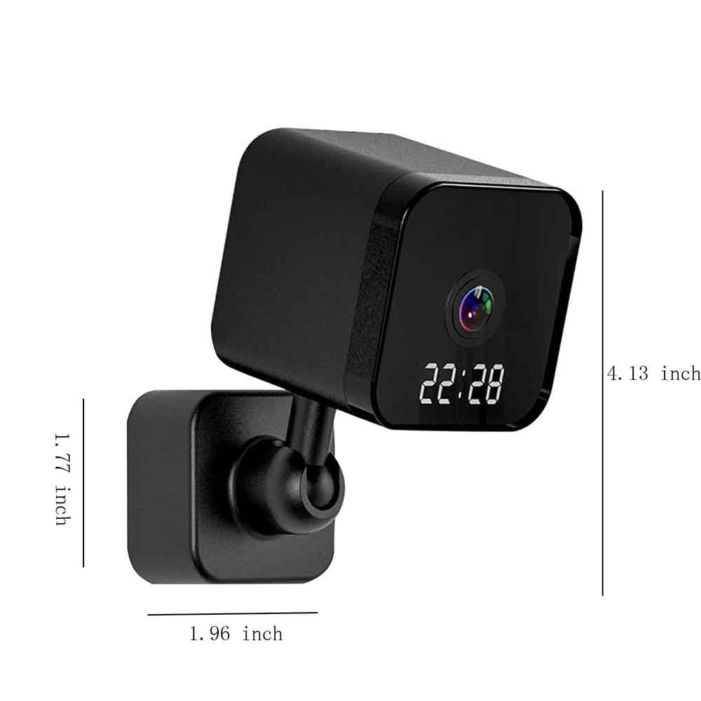 Bouanq Home Security Camera System, 1080p HD Indoor WiFi Camera, 360掳Lens Baby Monitor, Motion Detection, Two-Way Audio, Night Vision, Cloud & SD Card Storage(White)
