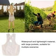 thumbnail image 4 of Laundry Apron,Waterproof Laundry Apron with Large Pouch, Portable Laundrys Pet Bag, Clothes Drying Aprons, for Cooking, Drying Clothes or Carrying Small Pets, Beige, 4 of 5