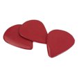 thumbnail image 2 of 3 Pcs Pics de Plectre de Guitare Pierre Naturelle Pic de Doigt de Guitare (Rouge), 2 of 7