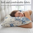 thumbnail image 5 of Blue Starfish Coastal Pillow Covers 12"x20", Eucalyptus Summer Nautical Shell Retro Soft Brushed Microfiber Breathable Throw Pillow Covers, Decorative Pillowcase with Zipper for Couch Sofa Bedroom, 5 of 9