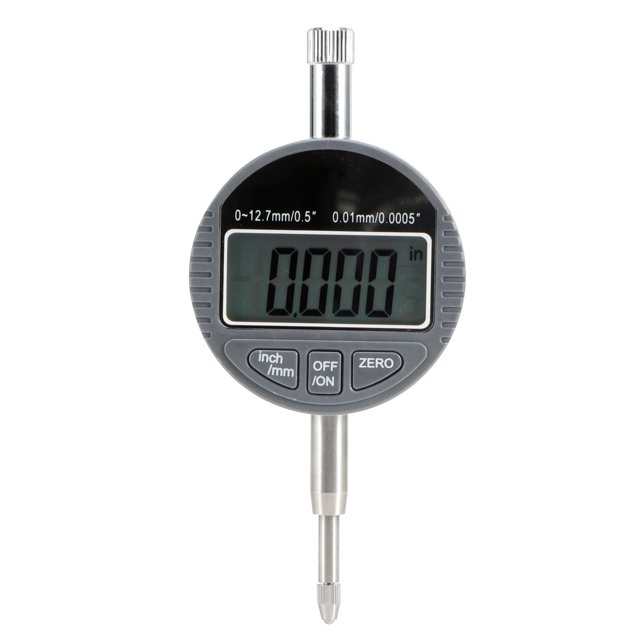 Gupbes Dial Indicator, Digital Dial Indicator, Various Measurements LCD Display For Industrial Production Mechanical Maintenance