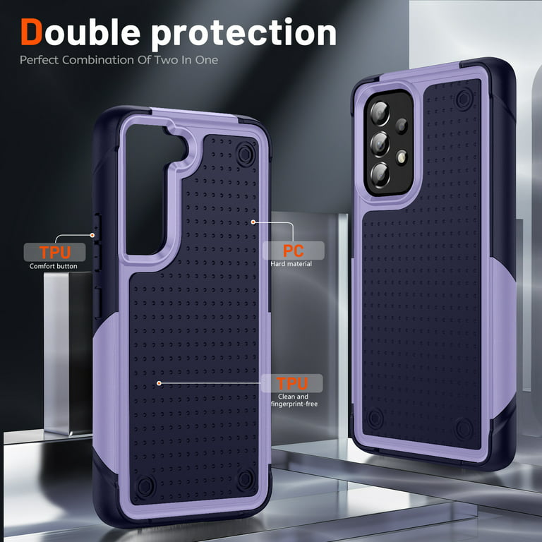 NIFFPD Galaxy A33 5G Case, Samsung A33 5G Case, Dual Layer Heavy-Duty  Rugged Shockproof Anti-Drop Protective Case for Samsung Galaxy A33 5G
