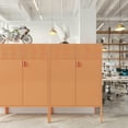 thumbnail image 2 of Steel lockers, adjustable laminates, side cabinets, shoe cabinets, lockers orange, 2 of 6