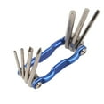thumbnail image 1 of 7 In 1 Cycling Bike Repair Tool, Alloy Steel 7 In 1 Bike Repair Tool Wrench Screwdriver Tool Durable Excellent  For Perform Maintenance Black,Red,Blue, 1 of 8