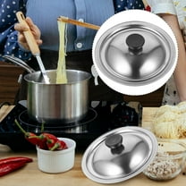 Raindrops Pan Lid Metal Replacement Lid Protect Food Freshness 1Pack