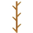 thumbnail image 1 of Cortesi Home Space Saver Bamboo all Mount 8 Hook Hanging Storage Organizer Hat Rack, 1 of 4