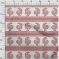 thumbnail image 3 of oneOone Rayon Maroon Fabric Block Craft Projects Decor Fabric Printed By The Yard 56 Inch Wide-34, 3 of 8