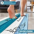 thumbnail image 2 of Kitchen Mats for Floor Farmhouse Cushioned Anti Fatigue Kitchen Rugs Set of 2 Non Slip Waterproof Kitchen Rugs and Mats, Rustic Wooden Comfort Standing Mats for Kitchen, Office, Sink, Laundry, 2 of 6