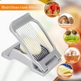 Bocaoying Egg Slicer Piercer Set, Kitchen Cutters Gadgets, Stainless