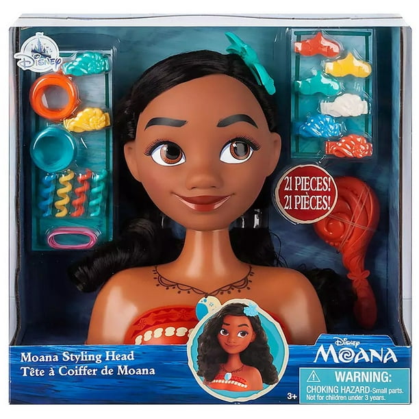 Disney Disney Moana Moana Styling Head Walmart Com Walmart Com