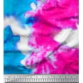 thumbnail image 1 of Soimoi Crepe Silk Fabric Ombre Tie-Dye Print Fabric by Yard 42 Inch Wide, 1 of 3