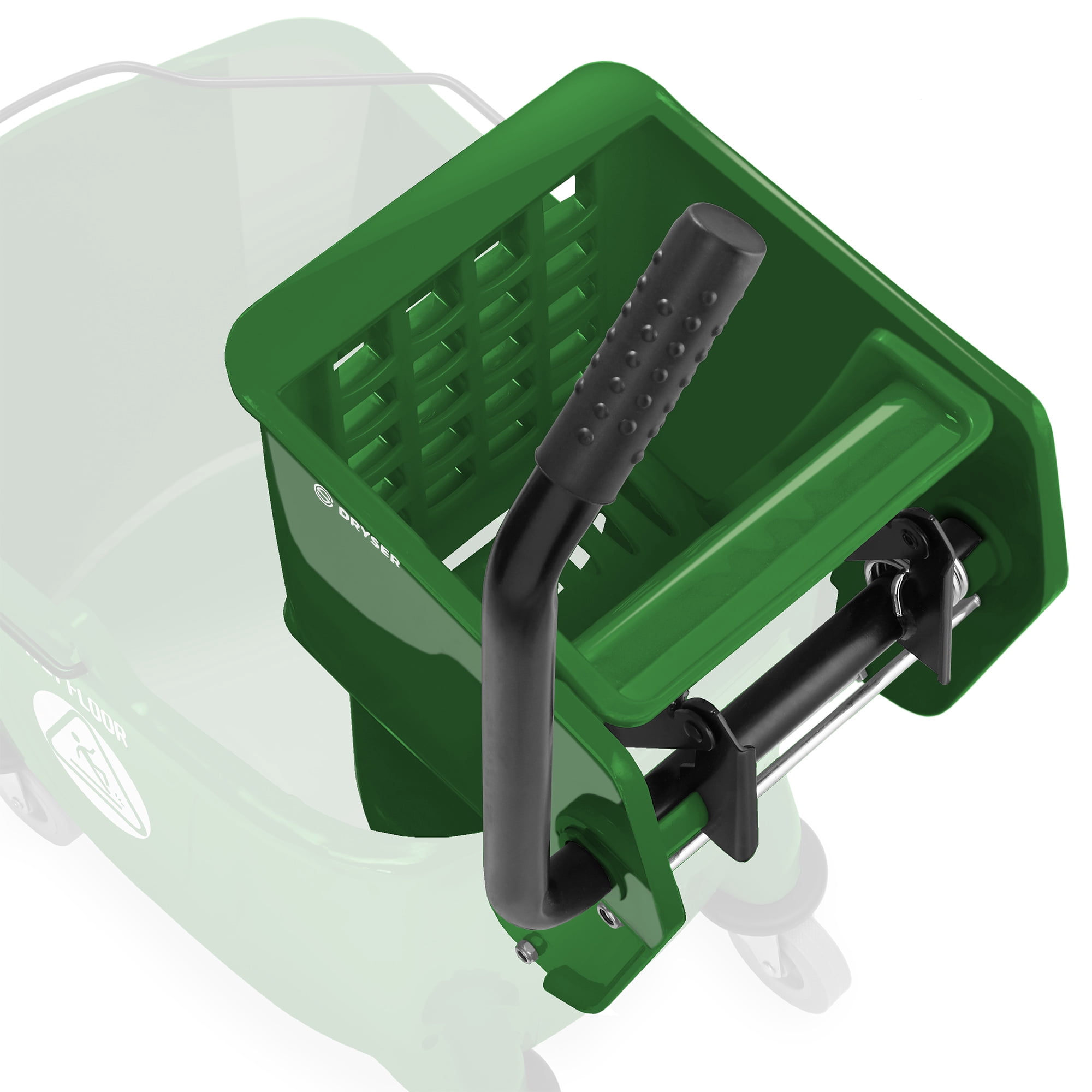 Dryser Side Press Wringer Replacement for Commercial Mop Bucket, 26 and 33 qt. - Green