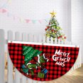 thumbnail image 2 of Bandera de jardín de Navidad en forma de abanico, accesorios para fiesta de Navidad A, 2 piezas Banderas para exteriores Banderas Banner de abanico colgante de invierno para fiesta de Navidad al aire libre Rojo Verde, 2 of 5
