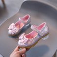 thumbnail image 4 of Odeerbi Girls Sandals Infant Kids Baby Girls Pearl Crystal Bling Bowknot Single Princess Shoes Sandals, 4 of 9