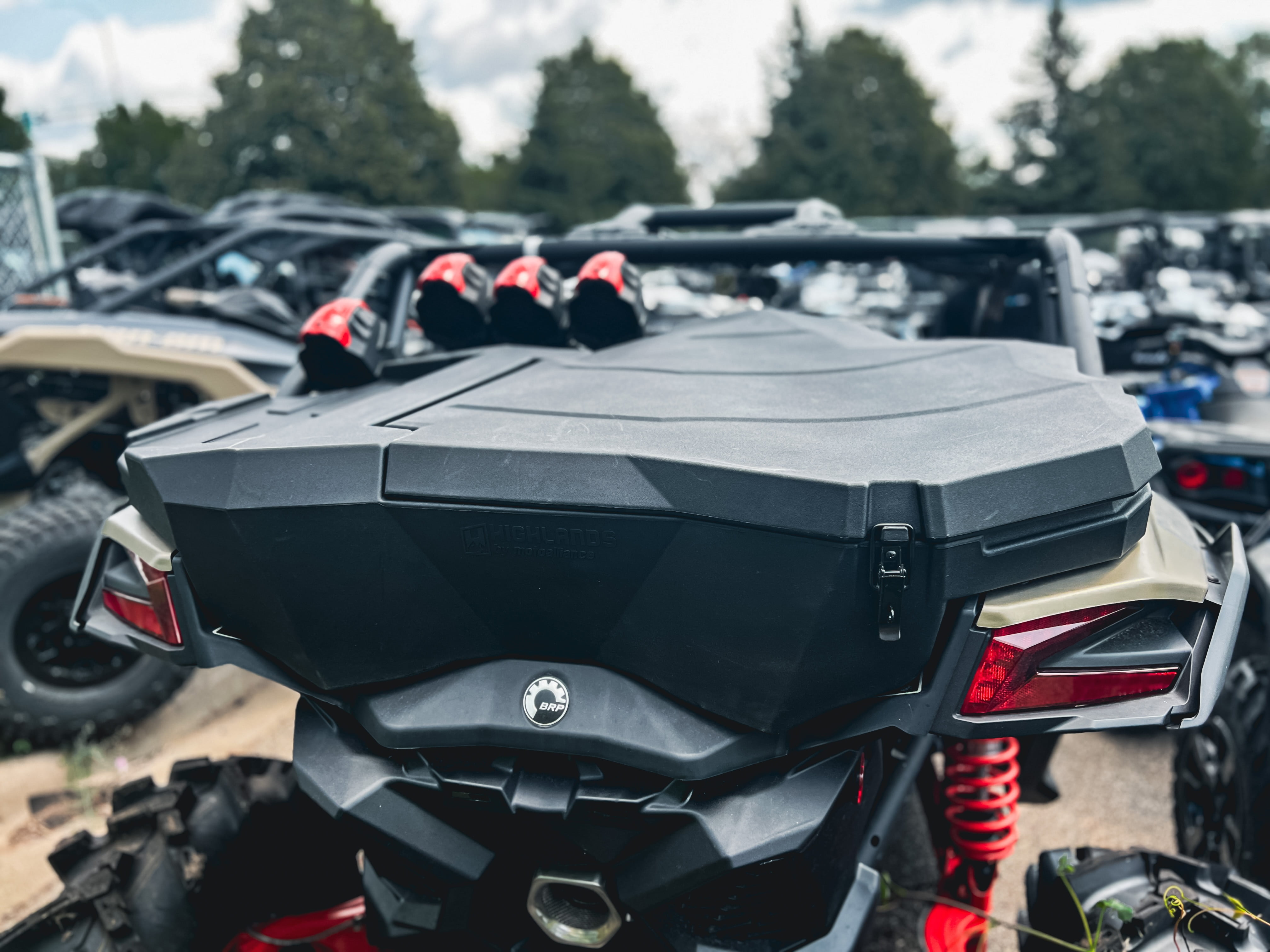 HIGHLANDS Custom Rear UTV Cargo Box for 2017-2026 Can-Am Maverick X3