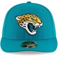 thumbnail image 2 of Men's New Era Teal Jacksonville Jaguars Omaha Low Profile 59FIFTY Fitted Hat, 2 of 6