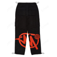 thumbnail image 4 of Pantalones Cargo para hombre y mujer, pantalón con estampado de letras, estilo Harajuku, Hip Hop, primavera y verano, 2023, 4 of 4