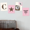 thumbnail image 3 of Aingg Preppy Pink Leopard Cheetah Room Decor Y2K Cheetah Posters for College Dorm Wall Art Prints 4Pcs,itial P Personalized Pink Lucky 8 Ball Poster for Teen Girls Bedroom Bathroom Unframed, 3 of 6
