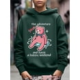 thumbnail image 3 of Kid Boys Casual Tops Cute Bear Print Pullover Spring Autumn Long Sleeve Letter Graphics Hoodies Sweatshirt, 3 of 8