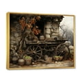 thumbnail image 2 of Designart "Chronicles of the Old Cart" Transportation Floater Framed Canvas Art Print, 2 of 7