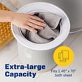 thumbnail image 3 of Towel Warmer Live Fine Bucket Style con toalla LED de 40 x 70 cm, 3 of 7