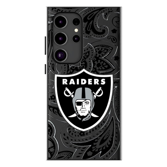 Keyscaper Las Vegas Raiders Paisley Galaxy Magnetic Bump Case