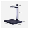 thumbnail image 3 of Document Scanner Camera For Teaching With 10MP HD A4 Format Photo Scanners For Laptop PC Portable Online Training With OCR ,Easy to Use, 3 of 7