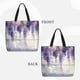 thumbnail image 2 of Easygdp Lavender Blooms Window Bolsa Tote para Mujer, Bolso de Hombro para Trabajo, Playa, Viajes, Compras y Supermercado, 2 of 7