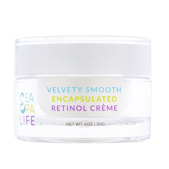 Sea Spa Life Velvety Smooth Encapsulated Retinol Crme Face 0.5%, Anti-Aging Cream Diminishes Fine Lines & Wrinkles, Smooth Professional, No Dyes, No Paraben, No Sulfates