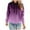 Light Purple, variant on XFLWAM Womens Casual Hoodies Crew Neck Long Sleeve Sweatshirts With Pocket Lightweight Drawstring Pullover Tops Army Green S