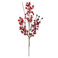 thumbnail image 1 of Vickerman FY190202 18 in. Red Snow Berry Pick, 1 of 3