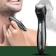 thumbnail image 5 of Recortadora de vello corporal y facial para hombre con cuchillas de cerámica | Resistente al agua y recargable para usar en la ducha | Afeitadora portátil de viaje para cabeza, barba, ingles y axilas, 5 of 7