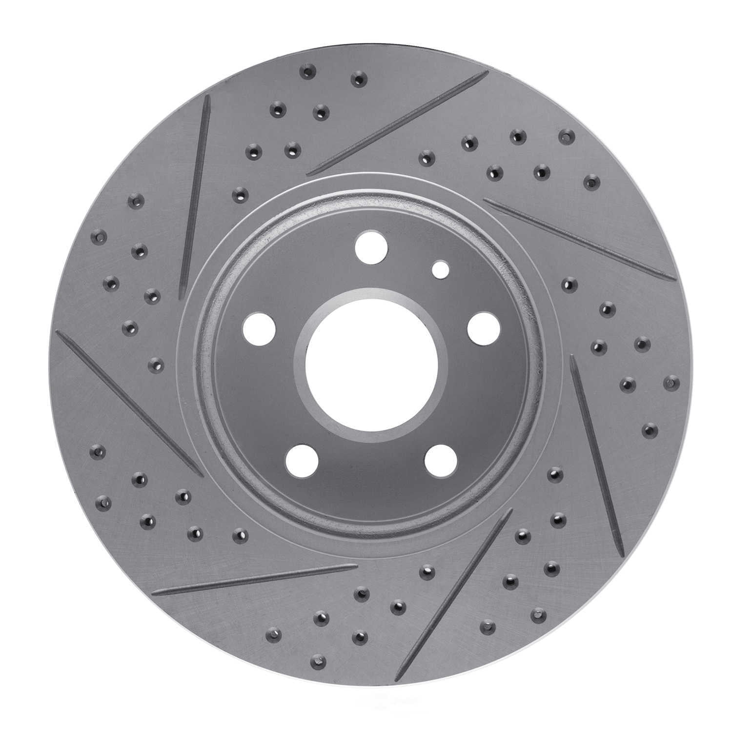Dynamic Friction Company 830-46025R DFC Geoperformance Rotor - Drilled and Slotted
