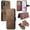 Brown, variant on CCSmall for Samsung Galaxy A17 Case with Detachable Magnetic Wallet, Retro PU Leather Flip Phone Case Cover with Card Slots Holder for Samsung A17 /Galaxy A26 KQX Brown