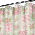 thumbnail image 3 of Pioneer Flower Floral Print Pattern Shower Curtain 72"x72", Bathroom Decorative Shower Curtain Set with 12 Hooks, Waterproof Washable, 3 of 6