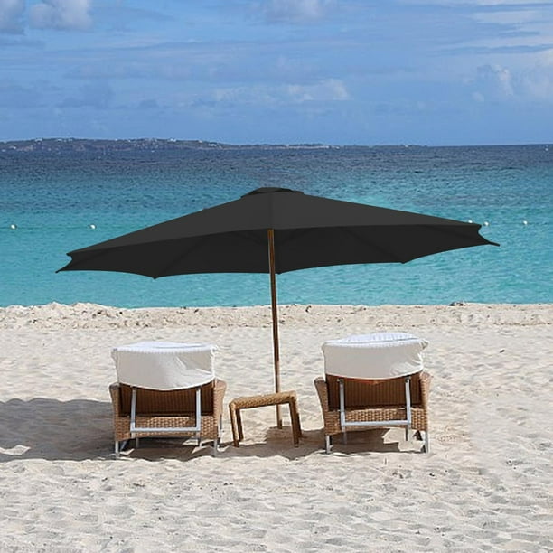 6 foot patio umbrella canopy Rectangular 10x6.5ft 6-Rib Waterproof and 6.5FT Patio Umbrella Replacement Canopy,