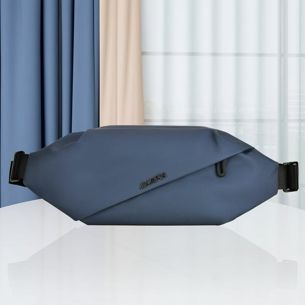 XWSHYW Contenedores de Almacenamiento Mochila Cruzada para Hombres y Mujeres, Riñoneras para Correr con Correa Ajustable para Entrenamiento Al Aire Libre, Viajes, Carreras Informales, Senderismo y Ci