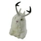 thumbnail image 1 of Estatuil de decoración de Pascua hecha a mano Conejo Foto Prop Furry Sunnimix Realistic Jackalope Rabbit, 1 of 8