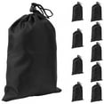 thumbnail image 3 of Sac à Cordon Noir, Sac de Rangement avec Corde à Sauter, Réglable pour Hommes Femmes Vélo Voyage Sport Extérieur Course Jogging, 3 of 8