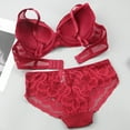 thumbnail image 4 of Conjunto de lencería para mujer Sujetador y bragas de encaje sexy Conjunto de lencería fina de verano Fridja nalpqowj40004, 4 of 6