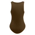 thumbnail image 3 of Aayomet Bodysuit For Women Jumpsuit 2023 High Waisted Sleeveless Jumpsuit Women's Jumpsuit,Brown S, 3 of 4