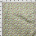 thumbnail image 4 of oneOone Polyester Spandex White Fabric Tropical Sewing Craft Projects Fabric Prints By Yard 56 Inch Wide, 4 of 5