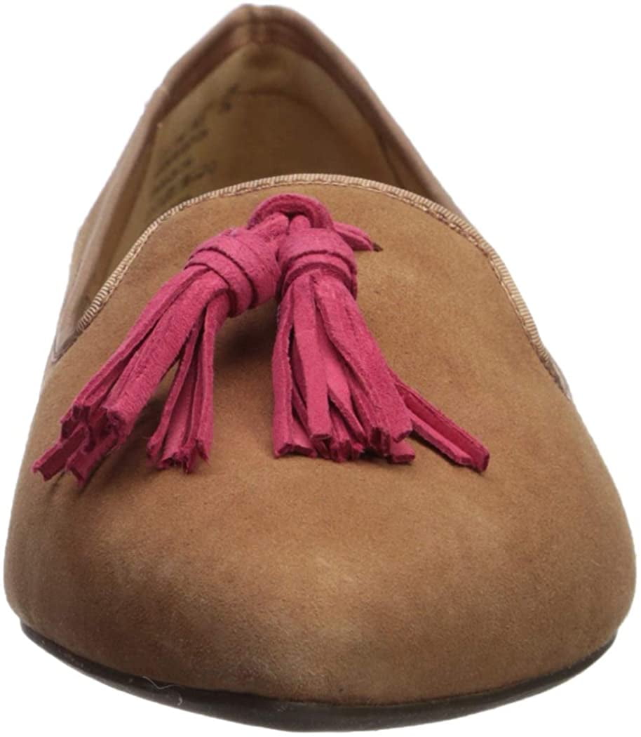 hush puppies women's sadie tassel slip on loafer flat