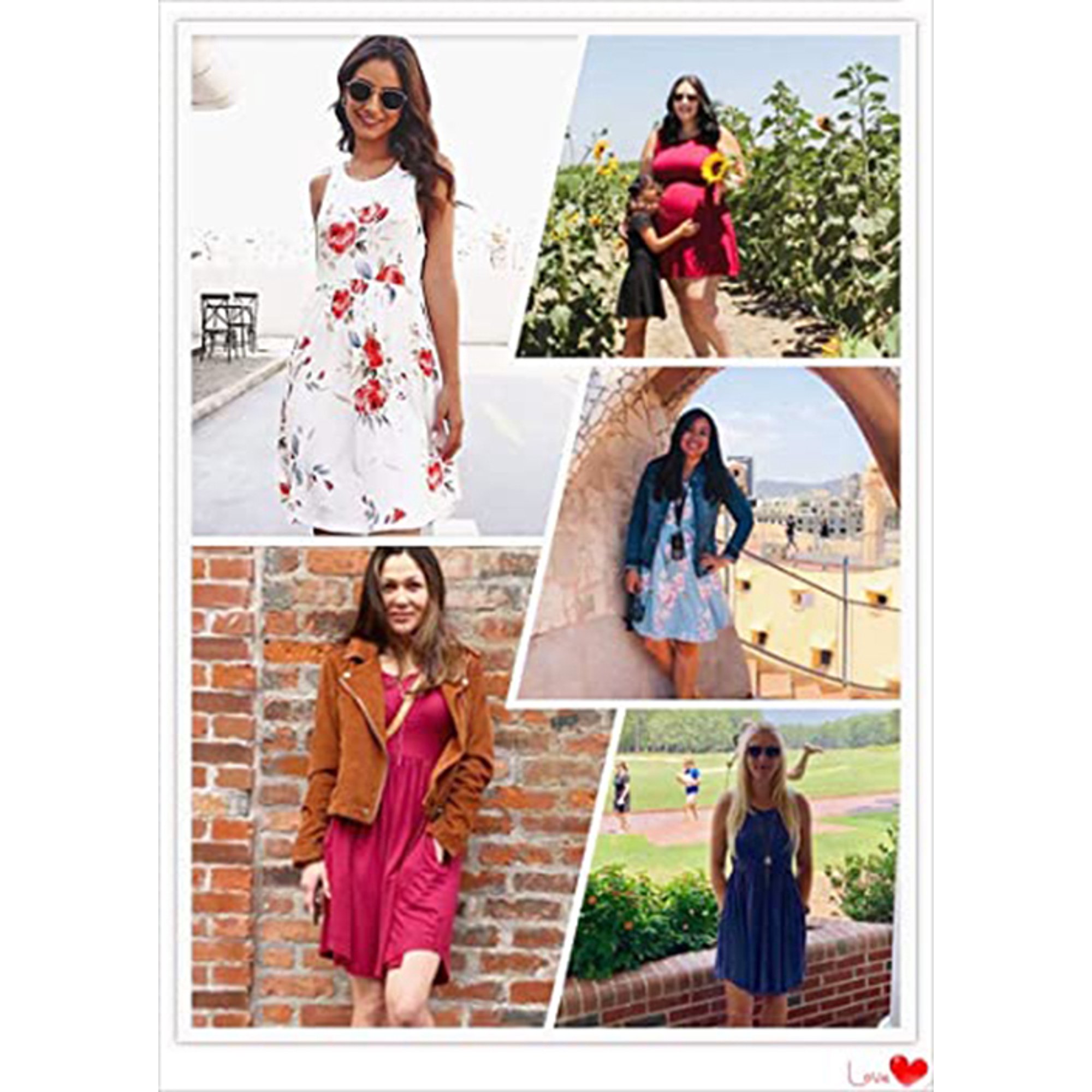 Robe D'été Rayée Oasis Taille 12 Avec Manches Nouées - Occasion Très Bon état